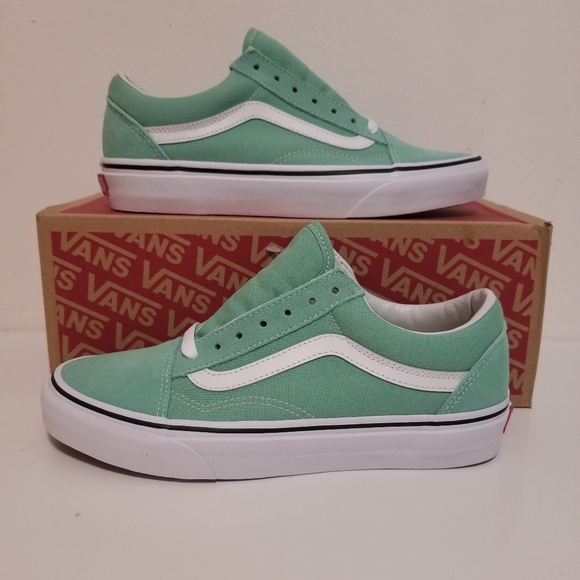 vans old skool neptune green